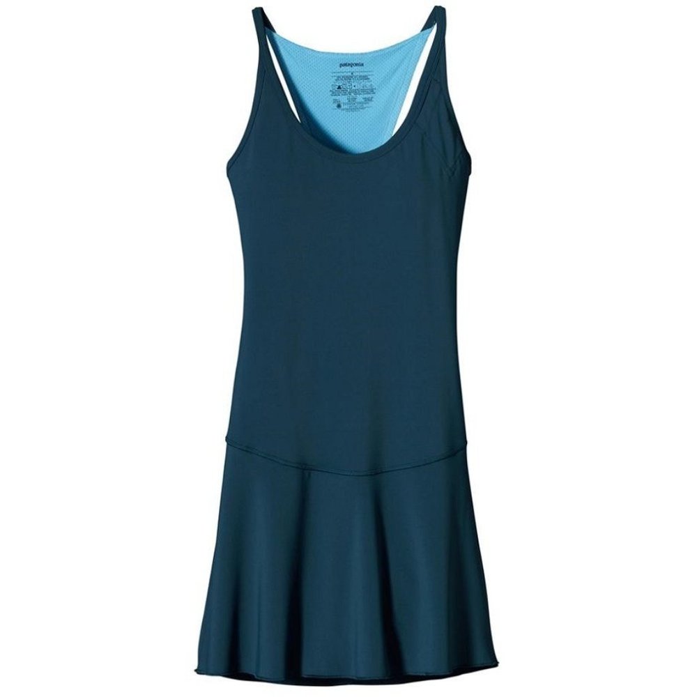 Patagonia Women's All Weather Active Dress Blue Medium